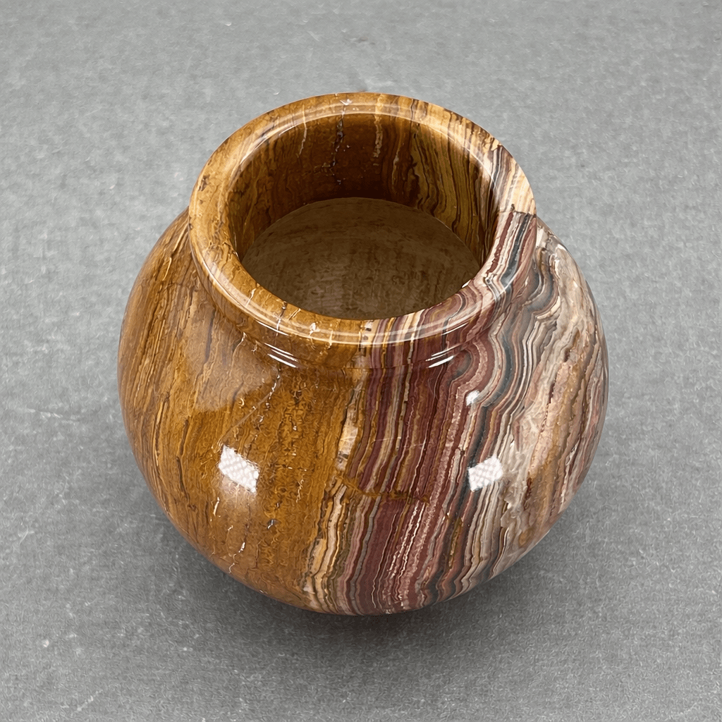 Onyx Pot Vase (4 Inches) Gemstone Home Decor